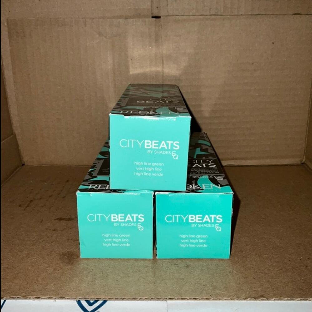 Redken City Beats Shades EQ‎ High Line Green Semi-Permanent Hair Color